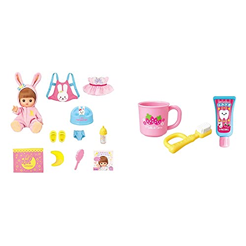 メルちゃん お人形セット メルちゃんのいもうと おめめぱちくりネネちゃん入門セット & メルちゃん おせわパーツ はみがきセット (NEW)【セット買い】 メルちゃん お人形セット メルちゃんのいもうと おめめぱちくりネネちゃん入門セット & メルちゃん おせわパーツ はみがきセット (NEW)【セット買い】