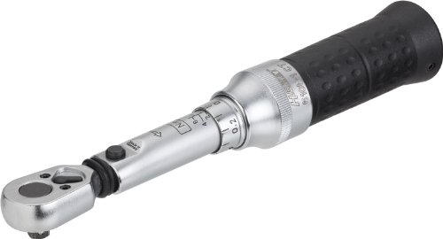 HAZET Drehmoment-Schlüssel (6,3 mm (1/4 Zoll) Vierkantantrieb, 1-6 Nm, feine Skaleneinteilung, ± 4% Genauigkeit in Betätigungsrichtung) 6106-1CT