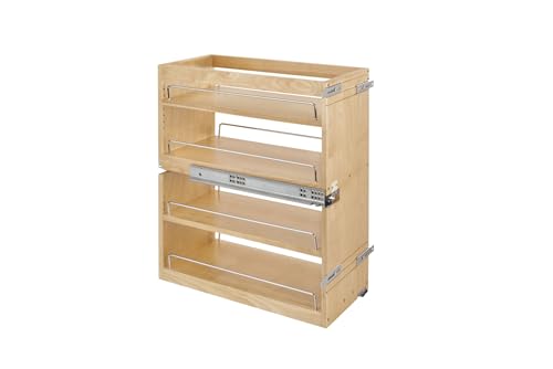 REV-A-SHELF Wood Base Cabinet Pullout Organizer w/Soft-Close