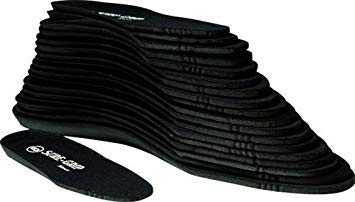 Sure-Grip Plantillas Contorno Talla 13 Negro