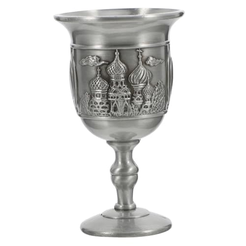 BEBEMOKO 1pieza Copa De Medieval Vintage Para Jarra De Metal Para Cerveza y Taza Artesanal Grabados y Bodas