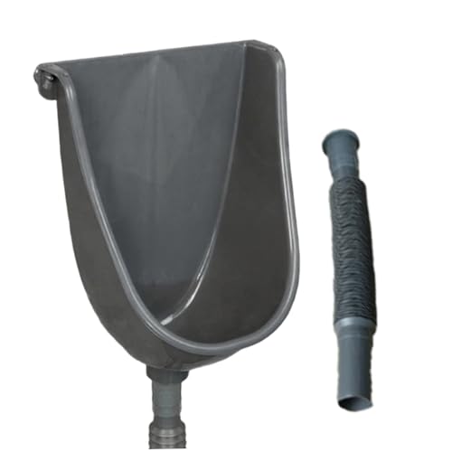 Urinoirs en plastique pour hommes avec tuyau de drainage pour hangar