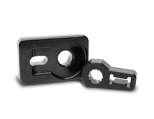 🛒 Flash Sale Daystar, Universal winch hook roller fairlead and Jack Handle Isolator Combo, fits most 8k lb to 12k lb winches and jack handles, KU70047BK, Made in America , Black