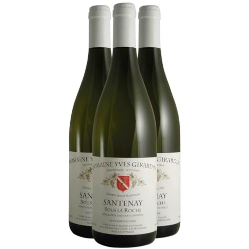 Santenay Sous la Roche blanco 2024 - Domaine Yves Girardin - DOP - Borgoña - Francia - Variedades de uva Chardonnay - 3x75cl
