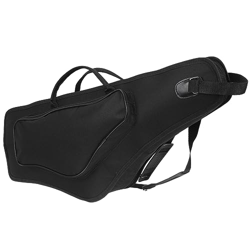 FUNOMOCYA Saxophone Case with Shoulder Strap Portable Instrument Bag Shockproof Cloth Material Capacity Design for Sax and Accessories Handle