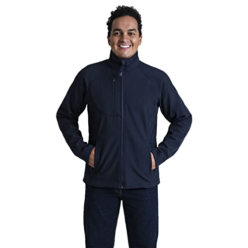 Ropa Exterior, Outdoors Lazzar Chamarra De Neopreno Impermeable Para Hombre | Cuello Alto Cierre Corte Slim Fit | Tela Neopreno Microfibra, Suave | No Deforma | Forro Micropolar |...