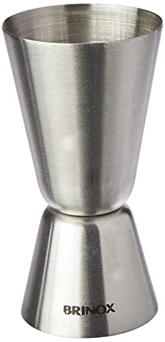 Dosador Bebida Duplo 45/20ml Brinox Inox