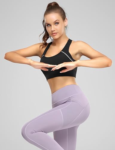 Sports Bras for Women High Support, Adjustable High Impact Sports Padded Seamless Scoop Neck Comfortable Bras2