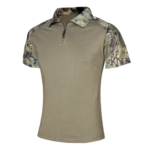 Polo Golf Homme Coupe Ample zippé, le t-shirt anti-transpiration pour l'été