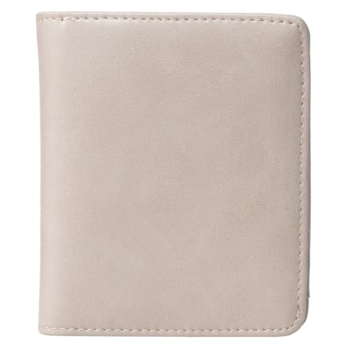Image of Alldaily Small RFID Wallet for Women Slim Compact Bifold Pocket Ladies Travel Mini Purse (Light Grey)