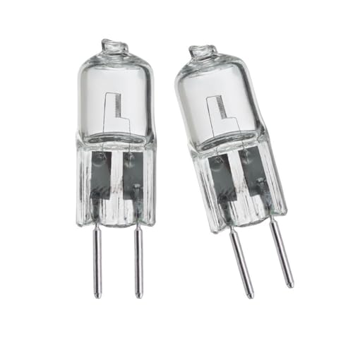 JZLBBC G6.35 12V 75W Lampe halogène GY6.35 20W 12V Ampoules halogènes transparente Dimmable pour l’éclairage de la maison, ampoule de travail mécanique blanc chaud 10PCS 35W