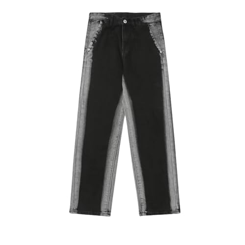 Jeans homme ample à couture droite robuste et finitions soignées - 5