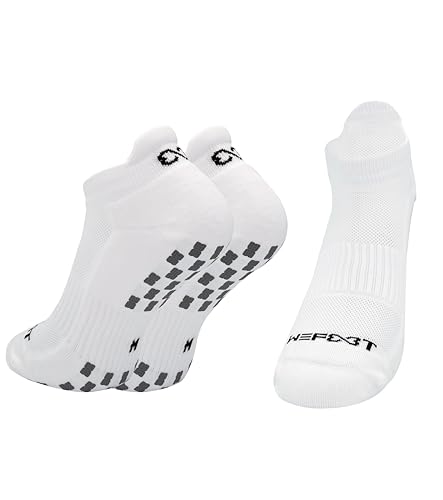 WE FOOT Dual Grip PLUS Sneakers Sports Socks Anti-Slip Socks for Men Women Running Badminton Activity