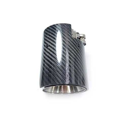 Escape de coche en carbono brillante para renovar el silenciador de tu M3 o M4