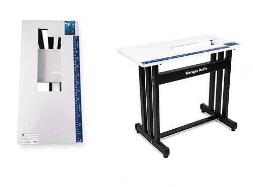 Image of Customized Extension Table Stand for Sewing Machines | Customized Logo, Brand /Shop Name, Merchant Name | Compatible with Usha Janome (Model: Marvella)