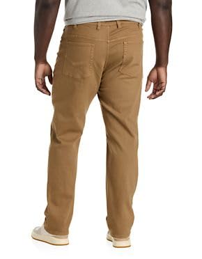 True Nation by DXL Men's Big and Tall Athletic-Fit 5-Pocket Everyday Stretch Twill Pants2