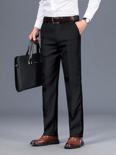 Image of AVANOVA Men's Casual Pants - Stylish Regular Fit Trousers for Men, Comfortable Office & Casual Pant, Modern Formal Look (Trouser 270)