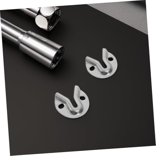 Image of Veemoon 8pcs Heavy Duty Keyhole Bracket Picture Hangers for Wall Mounting Mirrors Artwork and Photo Frames Iron Connecting Hardware for Secure Hanging