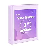 SUNEE 3 Ring Binder 1 Inch 1...