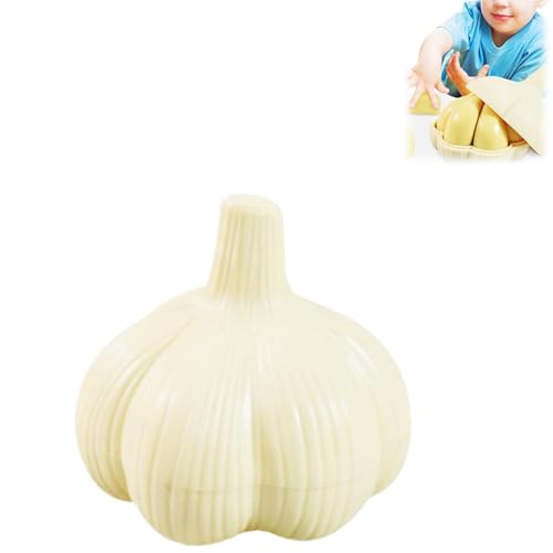 ニンニクパズル - PVC 3D ニンニク型パズルおもちゃ、記憶力を高め、空間認知力を向上させ、思考能力を拡張します。子供の誕生日プレゼントに最適です