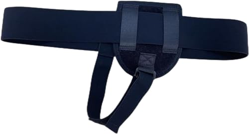 Cinturón para hernias ajustable que reduce el malestar inguinal masculino con soporte