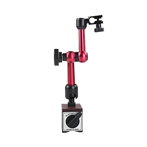 Oudtinx - Oudtinx Red Adjustable Magnetic Base Holder for Digital Dial Indicator
