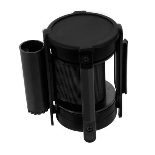 Garneck Retractable Queue Barrier Belt Safety Barrier Belt for Retail Store Bank Construction Telescopic Head Railing