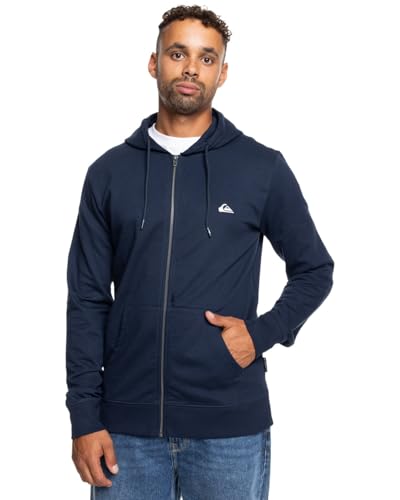 Quiksilver Basic Hood Zip Young Men Sudadera, Estándar para