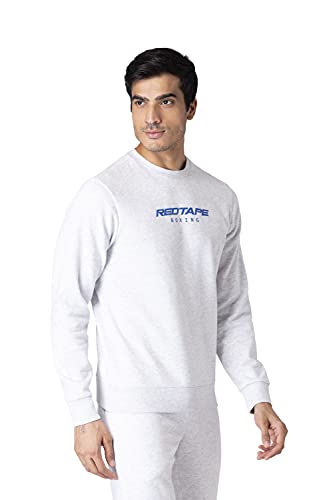 Image of Red Tape Men's Cotton Crew Neck Sweatshirt