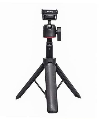 Mini manico telescopico per Osmo Action 20-55 cm supporto estensibile per telefono con testa a sfera compatibile con Insta360 Go Pro Vlogging Live Streaming Supporto per