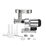 WESTON BRANDS Butcher Series #8 Meat Grinder & Sausage Stuffer Commercial Grade.5 HP, 375 Watts,...