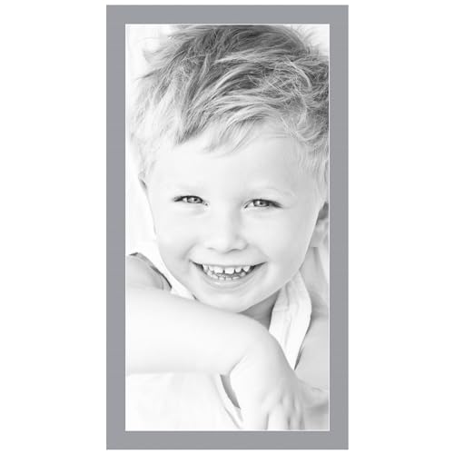 18x36 Silver/Silver Custom Mat for Picture Frame with 14x32 Opening Size (Mat Only, Frame NOT Included) - 3 Pack