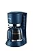 Ufesa CG7124 Capriccio 12 Cafetera de Goteo, 12 Tazas, 680W, Jarra 1.2L, Filtro Permanente, Placa Calefactora Antiadherente, Sistema Antigoteo, Auto Apagado, Azul/Verdoso