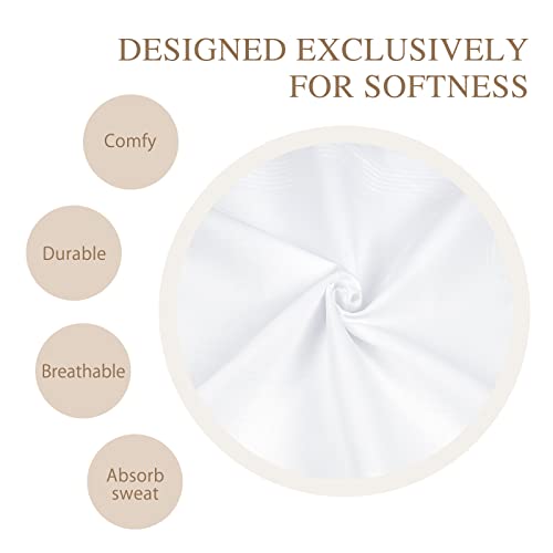 Selected Hanky 43230-22026 Men'S Handkerchiefs,100% Soft Cotton,White Classic Hankie Pack Of 12 thumb #3