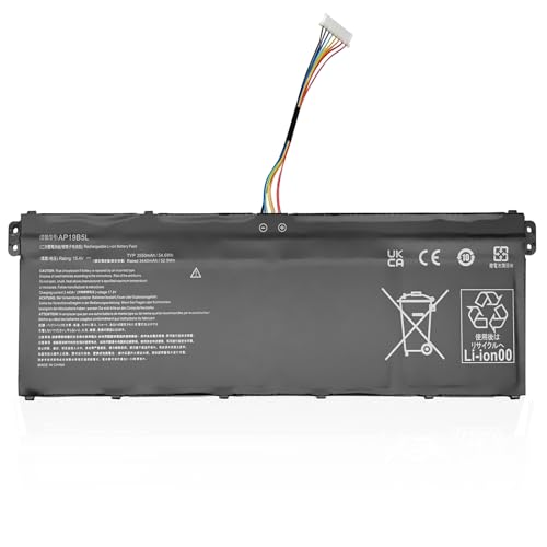 GDDGFVKV 15.4V 54.6Wh AP19B5L Batería para Ordenador portátil Compatible con Acer Aspire Vero AV15 51 Spin 3 SP314 21N Swift S40 52 TravelMate P2 TMP214 41 P214 41