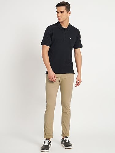 Image of KARGEENS Men Kargeens Men's Cotton Slim Fit Casual Chinos Trousers for Men Stylish