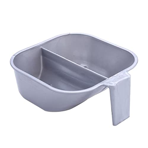 WOFASHPURET 1 PC Durable Hair Dye Mixing Bowl Reusable Double Color Bowl for Easy DIY Coloring for Salons and Home Use Stain Resistant and Washable