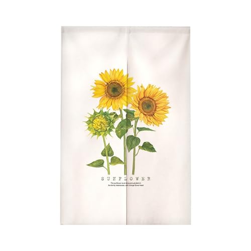 のれん 目隠し 暖簾 仕切りのれん 遮光 冷/暖気遮断 北欧 ロング 間仕切り 突っ張り棒付き 簡単取り付け 洗濯可能 四季通用 耐久性 お洒落 花柄 キッチン リビング 玄関 部屋 喫茶店 居酒屋 出入り口 ドア用カーテン ML0356 幅90cmx丈1