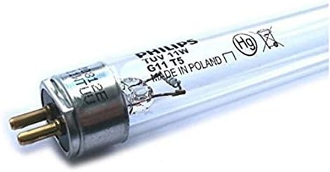 Supertek Uv Mercury Vapour Lamp For Air, Water & Surface Disinfection/Purification/Sterilization (11 Watt 8 Inch Height), B22