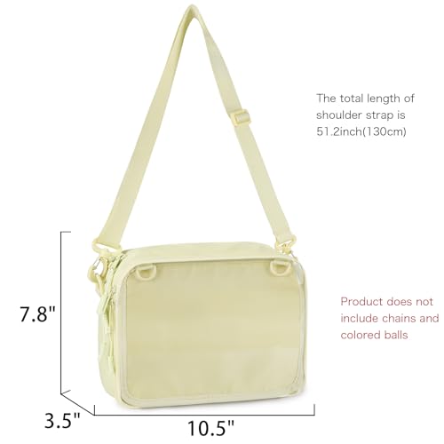 Image of STEAMEDBUN Ita Bag Crossbody Small Ita Purse Pin Display Bag with Insert