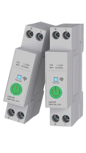 Disjoncteur intelligent WiFi avec mesure d'énergie et protection contre surtension