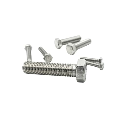 YCPIN(ȓX) M1.6 M2 M2.5 M3 M4 OZp{g 304 A2 XeX| [g˂ DIN933 OZplW(M3x30mm-30pcs)