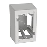 GraybaR Panduit JB1DWH-A 1-Gang Deep Outlet Box, White
