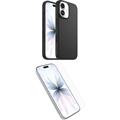 Coque Symmetry MagSafe iPhone 17 OtterBox housse noire antichoc et film protection écran