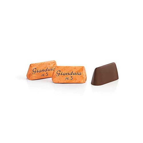 Venchi - Gianduiotto Gianduia N.º 3, 1 kg - Bombones con solo 3 ingredientes - Sin gluten - Vegano