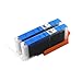Price comparison product image Go Inks® 2 Cyan Ink Cartridges to replace Canon CLI-581C Compatible/non-OEM for PIXMA Printers, High Capacity