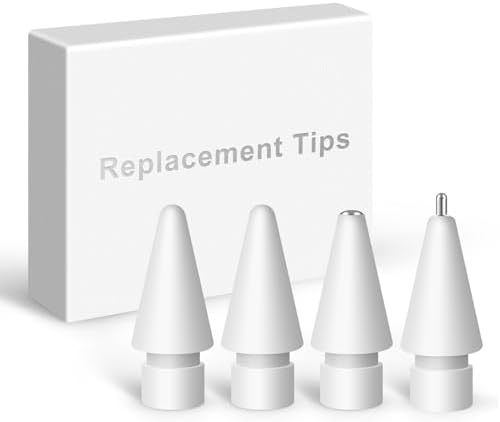 XENCELABS Ersatzspitzen 10er Pack - 5 Standard + 5 Filzspitzen Für Stifttabletts