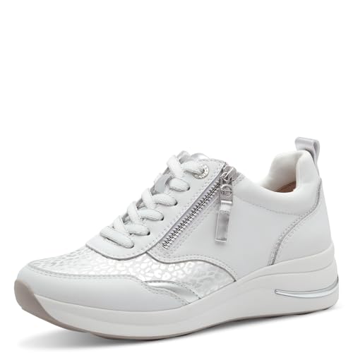 Baskets Femme Plates Tamaris Comfort avec Fermeture éclair Sportives