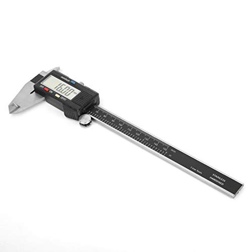 Calibrador digital de acero inoxidable con alta precisión de 0,01 mm para talleres 2