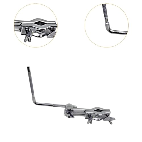 Abrazadera L para Cowbell, Accesorio Ajustable de Montaje, Piezas de Hardware Metálicas, 5,51 x 6,30 pulgadas miniatura 3